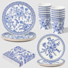 Blue Toile Tableware Set