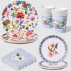 Vera Bradley + Coterie Sea Air Floral Tableware Set